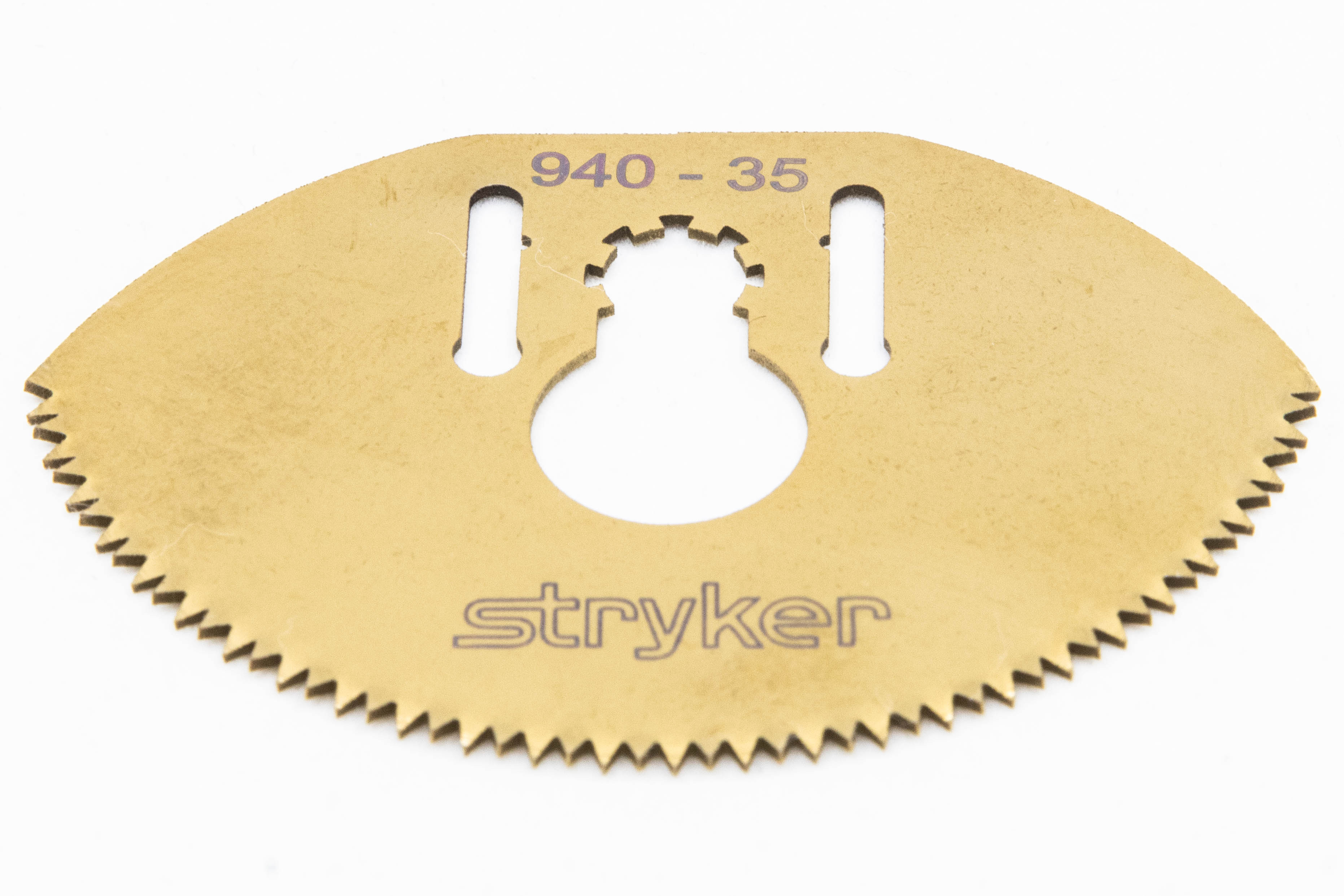 Stryker 940-35 Titanium Nitrided Replacement Cast Saw Blade
